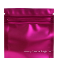 sachet packet zipper bag with bottom open